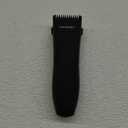 MANSPOT Manscape Groin & Body Hair Trimmer for Men, Electric Ball Pubic Trimmer Shaver,Manscape Kit with 4 Guard,Replaceable Ceramic Blade Heads,Waterproof Wet/Dry Shaver,90 Minutes Shaving (Black)