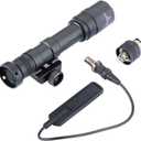 Assletes Tactical Flashlights, Black Rifle Weapon Light,Pressure Switch Included