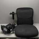 Ergonomic Office Chair Seat Depth Adjustable, Home Office Desk Chair with 3D Armrest, Mesh Office Chairs with Tilt Recline Lock,Thickened Soft Cushion, SGS Certified Gas Lift for Long Hours(Black)