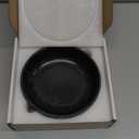 6.7" Large Decorative Bowl, Natural Marble Decorative Bowls for Home Decor, Key Bowl, Candy Bowl, Smudge Bowl, Coffee Tables Centerpiece (Natural Black)