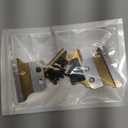 2 Pack Vintage T9 Hair Clipper Blades Replacement for 28mm Height T-Blade 40mm Wide Electric Trimmer Haircut T-9 Head Razor Shaver Cutter Outliner Edger Detailer Repair Parts