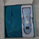 Baby Hair Clippers, Professional Quiet Hair Trimmer for Kids and Toddler, Waterproof & Rechargeable Cordless Hair Cutting Machine for Children, with LCD Display (Blue)