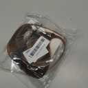 BOGSEA Bnags Hair Clip- Medium Brown Fake Bangs 100% Real Human Hair Extensions Wispy Bangs for Women Fringe with Temples Hairpieces Curved Bangs for Daily WearMedium Brown Wispy Bangs