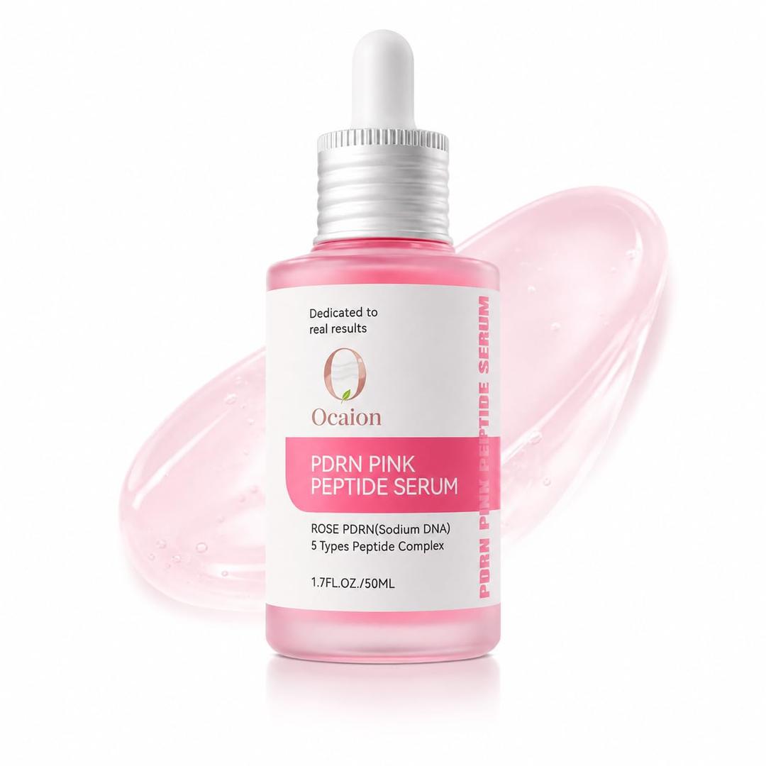  Ocaion Pink Peptide Anti-Aging Face Serum with Salmon DNA+Niacinamide -1.76 fl oz