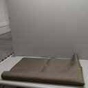 Yancorp 3'x5' Ultra Thin Bathroom Rugs,Low Profile Bath Rug,Rubber mat,Fit Under Door,Non Slip,Machine Washable Shower Rug,Dark Brown (3' x 4'11" (Rectangular))