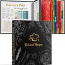Recipe Binder 8.5"x11" 3 Ring Set, Waterproof Full Recipe Book Binder with Plastic Sleeves, Recipes, Dividers & Labels, Blank Recipe Card Book to Write in Your Own Recipe