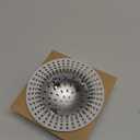 Aluvor Shower Drain Hair Catcher, Shower Drain Cover, Bathtub Drain Hair Catcher for Pop-Up & Regular Drains