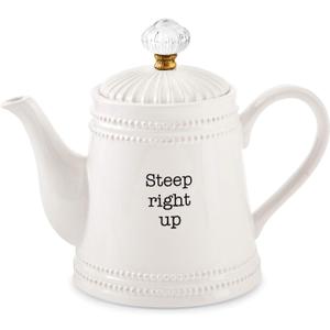 Mud Pie Door Knob Teapot