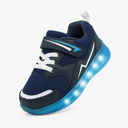 YESKIS Toddler Boys Girls Light Up Shoes LED Flashing Lightweight Mesh Breathable Adorable Running Sneakers for Toddler and Little Kid, Size 9