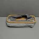 StorageWorks Toilet Paper Storage with Bamboo Lid, Toilet Paper Holder Basket for Up to 9 Mega or 12 Regular Size Rolls, Medium Paper Storage Baskets for Bathroom, Grey, 1 Pack