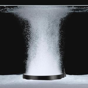 Carefree Fish Aquarium Nanometer Materials Air Stone Disk Fish Tank Hydroponics Bubble Stone Disc 1.4/2/4/6/8 InchAir Pump Not Included