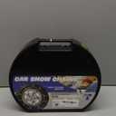 Snow-Chains Auto Fixing 1 Min Quick Fit Easy Installation Tire-Chains, Portable Reusable Universal Emergency Tire Traction Chain for Passenger Car, Pickup Trucks and SUV - Set of 2 (HKN-150)