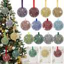 Kasyat 24 Sets Christmas Thank You Ornaments Employee Appreciation Gifts Acrylic Hanging Ornaments Bulk with Card and Bag for Coworker Team Nurse Teacher Xmas Tree Decor (Be Proud Sign)