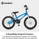 RoyalBaby Kids Bike Freestyle Classic 12 14 16 18 Inch Children Bicycle for Ages 3-10 Years Toddler to Big Kids