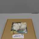 YYHUAWU Artificial Flowers Combo Box Set Gradient Color Flower Leaf with Stems for DIY Wedding Bouquets Centerpieces Baby Shower Party Home Decorations Ivory