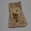 UGEARS Drift Cobra Racing Car Puzzle - Wooden 3D Puzzles for Adults to Build with Powerful Spring Motor - Wood Mechanical Models Building Kit Retro Hobbies for Men - 370 Pcs