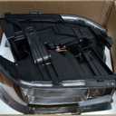 Headlights Assembly for 07-13 GMC Sierra 1500/07-14 Sierra 2500 HD 3500 HD Headlamp Replacement Chrome Housing Driver & Passenger Side