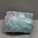 Mellanni Queen Sheets Set - 4 PC Iconic Collection Bedding - Hotel Luxury, Extra Soft, Cooling Bed Sheets - Wrinkle, Fade, Stain Resistant (Queen, Aqua)