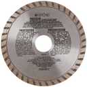 DEWALT Diamond Blade for Masonry, Dry Cutting, Continuous Rim, 7/8-Inch Arbor, 4-1/2-Inch (DW4725)