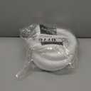 Juvale 6-Inch Foam Wreaths - White, 8-Pack - DIY Craft Supply & Wreath Base - Round Foam Rings for Home Decor