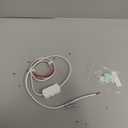 Hardwired Under Cabinet Lighting for Kitchen,24inch120V Wired Undercounter Led Strip Lights 6000K White Waterproof, Luces para Cocina Bajo Gabinete Under Shelf Lights for Sink/Workbench