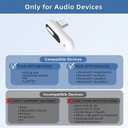 USB-C Bluetooth Audio Adapter for PS5 & PS4, Low Latency Wireless Audio Transmitter with aptX-Adaptive, Bluetooth Headphones & Earbuds
