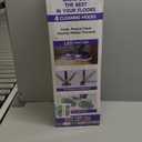 Scrubbing Steam Mop, Steam Mops for Floor Cleaning with Rotating Pads, 4 Cleaning Modes & LED Headlights, Swivel Steering,Safe for all Sealed Hard Floors F2 (Purple)