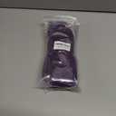 2 x Purple Braiding Hair 14 Inch Short Pre Stretched Hair Straight Yaki Texture Synthetic Hair Extensions Softness, 2 Packs