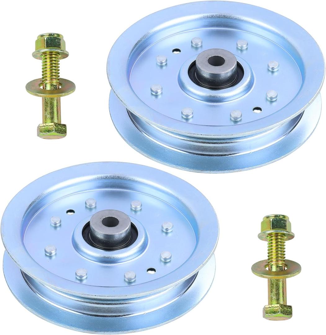 2 Pack 753-08171 756-04129B Idler Pulley for Cub Cadet 50" RZT 50 | Replaces 753-08171 Idler Pulley Kit 756 04129B 753-08068 for Cub Cadet RZT 54 LTX 1040 LT1045 LTX 1050 Troy Bilt 42" Mowers