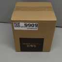 Milano Tissue Box Cover Square – Decorative Tissue Holder for Bathroom - Beautiful Natural Mother of Pearl Capiz Shells Tissue Box Holder - Cube Tissue Box Cover with Durable Bottom Slider