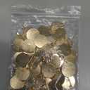 uxcell 50 Pcs Gold Brooch Blank Round Trays with Pin Metal Brooch Clasp Clip Pins Disc Base for Corsage ID Badges Name Cards Tags DIY Craft (16mm/0.6")