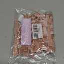 Dusty Rose Velvet Ribbon Christmas Bow 5 x 7 Inches Premade Dusty Pink Bows for Christmas Tree Hanging Decorations Gift Wrapping Wreaths Crafts Outdoor Indoor Home Decor Wedding, Pack of 24