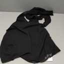 MAKEMECHIC Women's Tie Back Halter Tops Mesh Swiss Dots Knot Backless Sleeveless Tank (Black, XS)