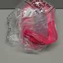 Weewooday 12 Pieces Clear Makeup Bags Cosmetic Storage Bags PVC Zipper Pouches Travel Waterproof Makeup Plastic Case for Women Organizing Toiletries Traveling Bathroom (Medium, Rose Red)