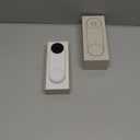 Google Nest Doorbell (Wired, 3rd Gen) - 2K Video and Gemini, Live View, Night Vision, 2-Way Audio - Works with Google Home - 2025 Model - Snow