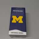 Frost Buddy Universal Can Cooler - Fits All - Stainless Steel Can Cooler for 12 oz & 16 oz Regular or Slim Cans & Bottles - Stainless Steel (Michigan Wolverines | 3D)