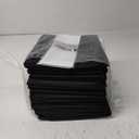 EAONE Chair Pockets for Classrooms, Large Capacity Seat Pockets Organizer 17 x 19, Back of Chair Storage Bag with DIY Name Tags for Student School Classroom Supplies, Blue