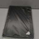 Siveit Premium Necklace Organizer Box - 20 Hooks Jewelry Tray with Transparent Lid - Display Box for Necklaces, Pendants - Suitable for Women and Girls (Black)