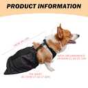 , Anti-Scratch Dog Drag Bag, Polyester Pet Injuries Protection Bag with Safety Lock Buckle Drag Bags for Paralyzed Dogs Disabled Back Rear Legs, Dog Purse