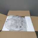 Modern Brown Table Lamps Set of 2, 23-30 Adjustable Bedroom Lamps with 2 USB Ports, Living Room Lamp Set with Cream Linen Shade, Industrial Desk Lamp for Nightstand End Table Home Office Reading