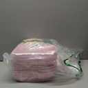 6 Pcs Heart Woven Gift Baskets with Bags Ribbons, 10.6 x 10 x 2.75 in Rope Heart Baskets for Gifts, Bread, Fruit, Serving Trays for Parties, Weddings, Mother's Day(Pink)