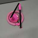 Hewog Skip Ball, Portable Foldable Colorful Flash Wheel Swing Ball, Kids Toys for Girls & Boys, Sports Fitness Toys for Kids & Adults. Gifts for Mom Women & Girls Toys Age 5-10 Years (Pink)