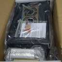 21" Double Cage Outdoor Wall Light, 2Pack Exterior Lantern Sconce, Satin Black