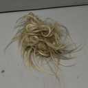 HMD Tousled Updo Messy Bun Hair Piece Hair Extension Ponytail With Elastic Rubber Band Updo Extensions Hairpiece Synthetic Hair Extensions Scrunchies Ponytail Hairpieces for Women (18t613#) (Ash Blonde Mix Bleach Blonde(18t613#))