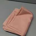 Fokitut 2 Pack Waterproof Square Tablecloth, 52x52 Inch, Stain Resistant and Wrinkle Polyester Table Cloth, Fabric Table Cover for Kitchen Dining, Wedding, Party, Holiday Dinner-Dusty Pink