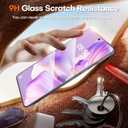 TOCOL for Samsung Galaxy S26 Screen Protector Military Grade Shatterproof HD Tempered Glass Easy Installation Case Friendly 2 Packs