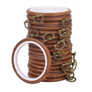 Wooden Embroidery Hoops Set (3Inch) - Display Frame for Cross Stitch, Hand Sewing & Wall Decor - 15 Pack Craft Hoop Rings