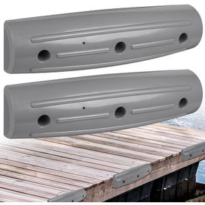 Dock Fender Bumpers, Boat Dock Bumpers Straight-Edge Marine Fenders Side Guard, Soft UV-Resistant Marine 17-Inch, Horizontal Protection,Inflatable