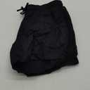 Amazon Essentials Women's 5" Inseam Drawstring Linen Blend Shorts (Plus Size) (X-Large, Black)