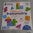 Learning Resources STEM Explorers Brainometry - 3d Puzzle, Brain Games, Brainteaser, Building Logic Toys, Gifts For Boys and Girls, Fine Motor Skills , Pattern Blocks, Math Manipulatives